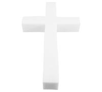 Healeved Support de Mousse pour Église avec Croix pour Mariage et Décoration de Tombe Dimensions pour Arrangements Floraux