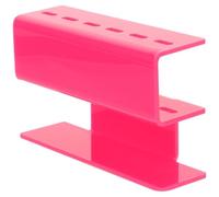 Healeved Support de Rangement pour Pinces à Épiler Cils pour Outils de Beauté Organiseur Pratique Léger en Acrylique pour Usage Bureau Domicile