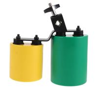 Healeved Support De Répétition Pour Samba Cloche De Concert Instrument De Percussion Latine Sonorités De Batterie Rythmiques Moyennes Deux Cloches Doubles
