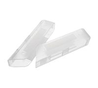 Healeved Support Mural pour Pèse-personne Transparent Support de Balance Peu Encombrant en Matériau Renforcé Étagère Murale de Rangement pour Salle de Bain Chambre Cuisine Fixation