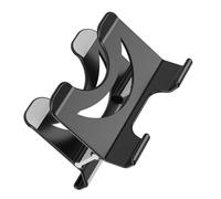 Healeved Support Ordinateur Portable Ergonomique en ABS Noir Compact pour Mini PC et Tablette Ventilation pour Usage Bureau