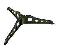 Healeved Support pour Sapin de Noël Artificiel 12 Mètre Base Plastique 15 CM Couleur Vert Foncé Socle Stable pour Poteau de 2 CM Décoration Intérieure et Extérieure