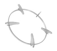 Healeved Support pour Wok et Poêles en Fer Antidérapant Certifié pour Cuisinière à Gaz Encastrée, Solide et Résistant à L'usure, Compatible Plaque de Cuisson, Usage Maison et Restaurant