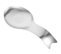 Healeved Support Repose-cuillère en Acier Inoxydable Résistant la Chaleur, Porte-ustensiles Polyvalent pour Cuillère, Louche et Spatule, Organisateur Cuisine Pratique et Compact,