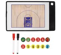 Healeved Tableau de Coaching Portable Magnétique Basketball pour | Fer Aimanté, Schémas Clairs, Usage Pédagogique et Démonstration, Format Pratique pour Séances