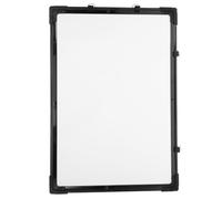 Healeved Tableau D'écriture Pratique Tableau Mémo Suspendu Double Face Blanc, Feutre et Plaque Galvanisée, Effaçable sans Traces, pour Mur, Bureau et Dessin