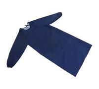 Healeved Tablier Imperméable à Manches Longues Unisexe en Polyester Protection Anti-Huile et Anti-Éclaboussures Taille Unique Tablier Long Cuisine Ménage Peinture et Lessive Bleu