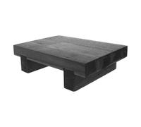 Healeved Tabouret Bas en Bois : Petit marchepied rectangulaire de Chevet - Repose-Pieds Ergonomique sous Bureau - Repose-Pieds Portable pour Salon, Chambre ou entrée de Style campagnard