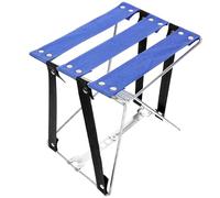 Healeved Tabouret Pliant Portable Bleu Petit Tabouret de Camping Léger et Compact Chaise Pliante Multifonction pour Randonnée Pêche Pédicure et Voyages Siège Robuste et Facile à