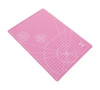Healeved Tapis de Découpe en Plastique avec Grille de Mesure et Règle et Double Face A5 Pliable pour Découpe Précise pour pour DIY et Couture DIY Couture