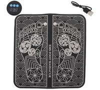 Healeved Tapis de Massage des Pieds Électrique Rechargeable Coussinets D’Acupression 6 Modes Personnalisés Antidérapant Adapté à Toutes Tailles Stimulateur de Pieds Pratique pour