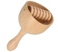 Healeved Tasse De Massage En Bois De Torche Suédoise, Rouleau Ergonomique Multifonction Pour Automassage Musculaire, Masseur En Bois Pour Usage Domestique Et Relaxation Corporelle