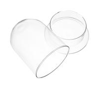 Healeved Terrarium en Verre Écologique 12x16 Cm sans Trou Bouteille Décorative Micro-Paysage DIY pour Décoration Intérieure, Bureau et Maison - Vase en Verre Simple pour Créations