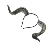 Healeved -tête à Griffes Costume De Cornes De Bélier Halloween Habiller Les Accessoires De Cheveux Cornes De Cosplay Décoration De La Fête D'halloween Bandeau De Mouton Unité Centrale