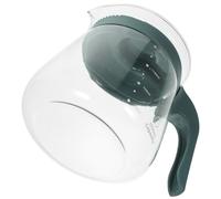 Healeved Théière en Verre 1700 Ml Résistante à la Chaleur Pichet à Jus Transparent pour Maison et Bureau Service à Thé Domestique Pratique et Grosse Capacité