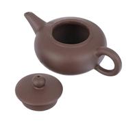 Healeved Théière Mini en Céramique Zisha 150 Ml Bouilloire Résistante à la Chaleur Pot Décoratif Vintage pour Maison Bureau Thé Kung Fu