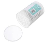 Healeved -Tiges Bébé Double Tête Lot de 200 Coton Tête Elliptique et Spirale pour Soins de Bébé Maquillage Nettoyage Arts et Loisirs