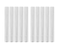 Healeved Tiges D'anode Carrées en Aluminium Test D'eau Compact 10pcs et Analyse de Différentes Sources D'eau pour Électrolyseur D'eau Adaptées pour -eau