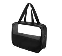 Healeved Trousse de Toilette Étanche Capacité avec Poignée de Voyage Transparent Multifonction pour Cosmétiques et Malette Toilette Femme Portable pour Organisation Pratique