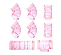 Healeved Tube D'extension pour Cage à Hamster en Plastique Rose, Labyrinthe Modulable DIY pour Agrandir l'espace de Jeu Extérieur des Petits Animaux