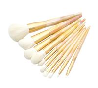 Healeved -un Kit De Maquillage - Ensemble De 10 Pièces Fond De Teint Fard À Paupières Pinceau À Blush - Outils De Maquillage Marbrés - Poils Doux Entretien Facile