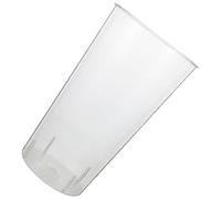 Healeved Vase Décoratif Transparent en Acrylique Forme Ronde Petite Taille Grand Vase à Fleurs pour Décoration Intérieur et Fleuristes Pot à Composition Facile à Nettoyer de Salon Design