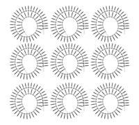 Healeved Vis Autoperceuse pour Plaques de Plâtre M35X25 MM Chevilles d'Expansion en Plastique Kit de 1000 Pièces pour Fixation Murale Montage d'Étagères et Travaux de Bricolage