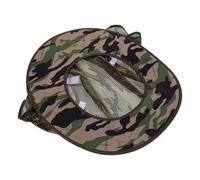 Healeved Visière de Casque de Sécurité Ombre à Cou en Polyester et Filet, Protection Solaire pour Casque de Chantier pour Ambiance Estivale sur Chantiers Extérieurs
