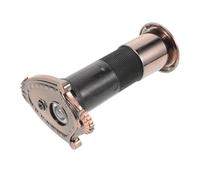 Healeved Visionneuse de Porte 2-en-1 Sonnette Intégrée en Plastique Protection Vie Privée Adaptée pour Trou de Porte 35-44mm et Épaisseur 85-110mm D'entrée