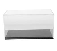 Healeved Vitrine Acrylique Transparente pour Figurines et Collections Boîte de Rangement Anti-poussière pour Modèles Jouets Bijoux et Objets Art