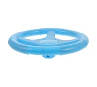 Healeved Volant Garçon et Filles Bleu pour Autos Tamponneuses et Buggies de Plage Volant à Cliquet Réglable en Plastique Sûr Accessoire Simulateur de Conduite pour Jardin et Salle de