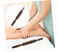 Healeved Wood Roller Stick Massage Roller For Leg Muscle Relief Portable Manual Wooden Massager With Advanced Rolling Design For Deep Tissue Relaxation And Fatigue Reduction