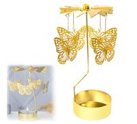 Healife Bougeoir Rotatif - Brûleur d'huile Essentielle pour diffuseur d'huiles essentielles - Parfum d'ambiance - Photophore d'ambiance - pour Salon, Chambre à Coucher, Bureau