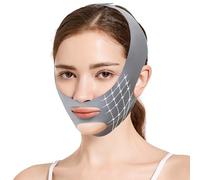 Healife Ruban de lifting réutilisable en V pour le visage, bande amincissante pour le visage, masque double menton, masque facial double menton, masque facial en forme de V pour le levage et le