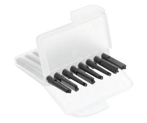 Healifty 1 Ensemble de Filtre de Garde de Cire pour Prothèse Auditive pour Pièges à Cire Phonak Widex Resound Entendre Kit de Nettoyage Transparent Accessoire