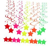 Healifty 1 Ensemble Décor Suspendu Spirale de Kit de Décorations Papier pour Fête Anniversaire Décorations à Accrocher Ambiance Festive pour Événements Variés
