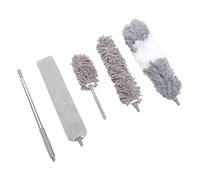 Healifty 1 Ensemble Set de Plumeaux Télescopiques Microfibre pour Nettoyage Kit Accessoires pour Dépoussiérage de Maison et Voiture