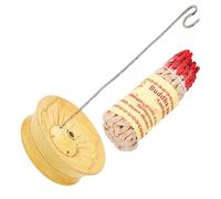 Healifty 1 Ensemble Support à Corde Brûleur Décoratif Compact pour Corde pour Décoration Intérieure Protection des Meubles
