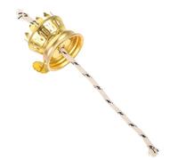 Healifty 1 Ensemble Support de Mèche de Lampe à Huile avec Brûleur pour Lampe à Kérosène Accessoire de Remplacement Pratique et Ajustable Anciennes