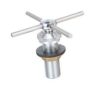 Healifty 1 pièce Dispositif de Rinçage de Verres Automatique Acier Inoxydable Accessoire Pratique pour Bar Café et Restaurant Compatible avec Divers Types de Tasses Eau et Nettoyage Rapide