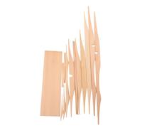 Healifty 1 Set Kit de Renfort Interne pour Guitare Acoustique en Épicéa Beige, Amélioration Stabilité Structurelle, Compatible Diy, pour Assemblage de Guitare Soi-même