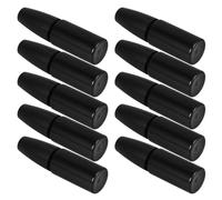 Healifty 10 Pièces Flacon Compte-gouttes à Aiguille Noir 10ml pour Huile