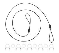 Healifty 10 pièces Lot de Cordons Élastiques pour Badge Identification Stylo Tactile et Masque Longe Flexible Résistante pour Maintien Sécurisé Tour de Cou Confortable et Antiperte