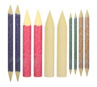 Healifty 10 Pièces Lot de Mélangeurs Artistiques en Papier pour Dessin Couleur, Outils de Dessin pour Débutants et Étudiants, Création D'ombres et Mélange des Couleurs Couleur Aléatoire