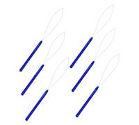 Healifty 10 pièces Lot de Outils Crochet Aiguille Boucle pour Extensions Cheveux Dispositif Perles Micro Links et Antidérapant Accessoire Professionnel pour Pose Extensions Naturelles et