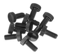 Healifty 10 Vis de Chevalet de Guitare Électrique en Métal Noir Vis Pièces Détachées pour Guitare Accessoires de Remplacement pour Chevalet