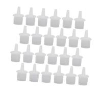 Healifty 100 Bouchons de Rechange pour Flacons de Colle à Cils Bouchons Étanches pour Embouts Compatibles Usage Professionnel et Familial Accessoires Indispensables pour Extensions de