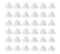 Healifty 100 Clous de Four en Alumine Réfractaire Supports Coniques Ronds Résistants à la Chaleur 100 Pièces pour Cuisson Céramique Accessoires Universels pour Fours Poterie