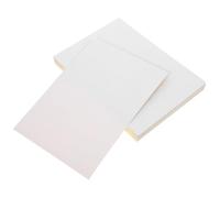 Healifty 100 feuilles Papier Autocollant Vinyle Imprimable Blanches Étanches Multi-usage pour Imprimantes Laser Aiguilles Étiquettes Amovibles pour Marquage et Organisation