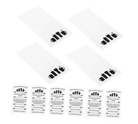 Healifty 100 pièces Cartes de Soin pour Verre à Boire avec Paille Guide Entretien et Clair Étiquettes Pratiques Papier Résistant Instructions Faciles à Comprendre pour Utilisateurs